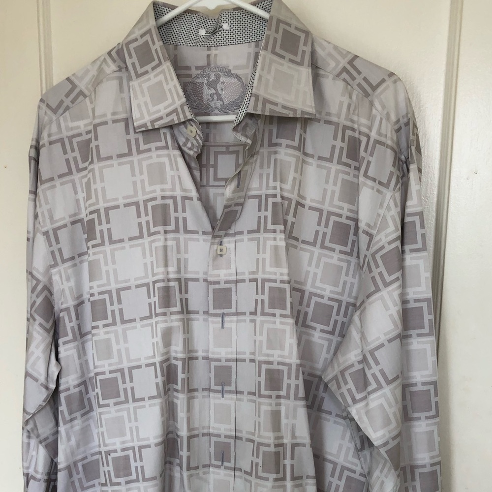 Bugatchi Long Sleeve Dress Shirt